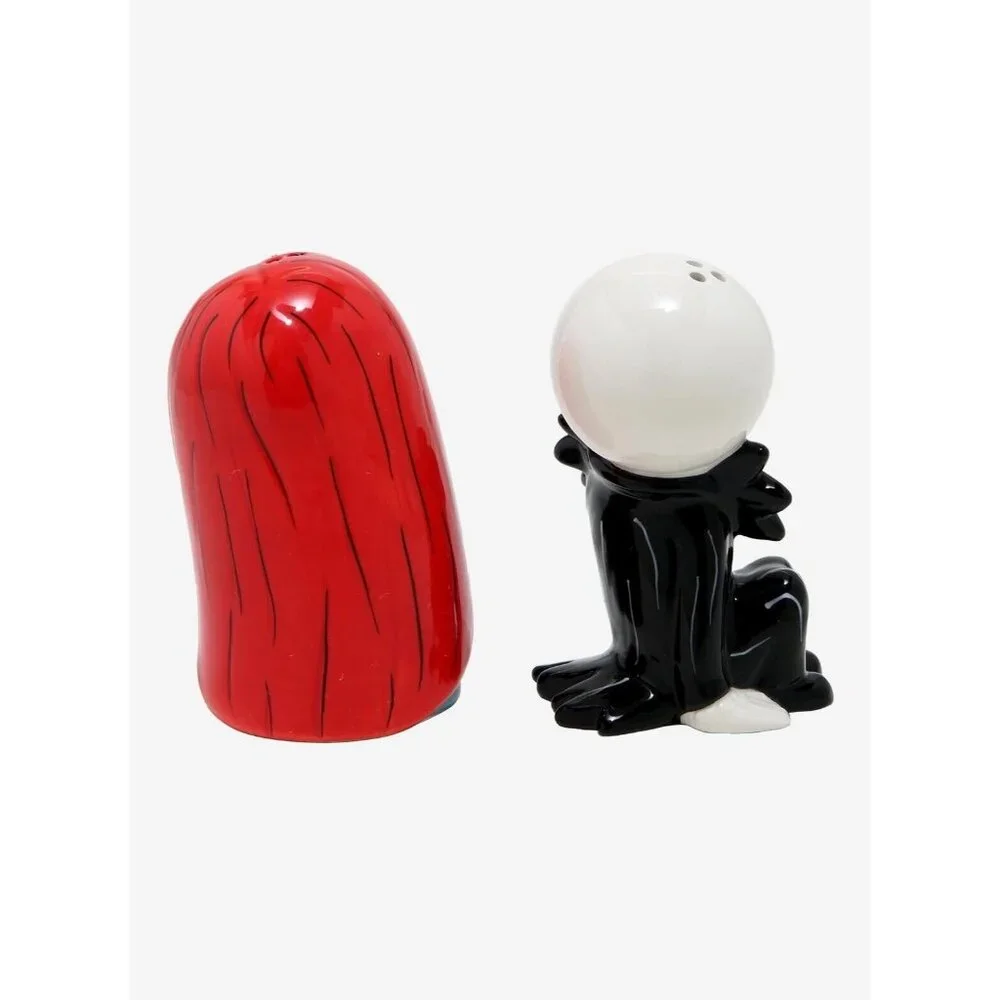 Disney NBC Nightmare Before Christmas Jack Sally Salt & Pepper Shakers NEW